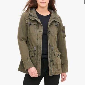 Levi's Women's Lightweight Cotton Military Jacket XL